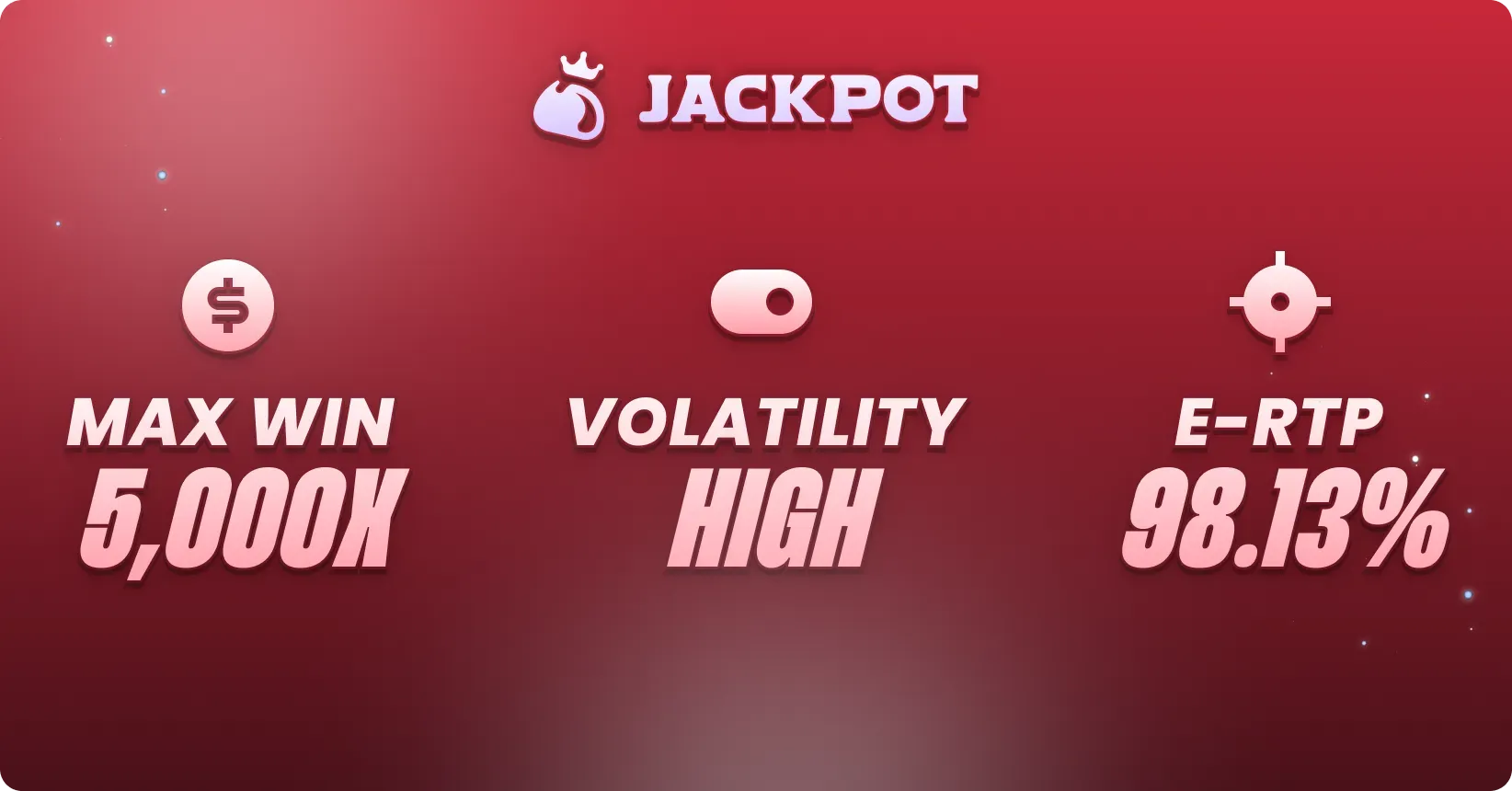 Game volatility, max win RTP