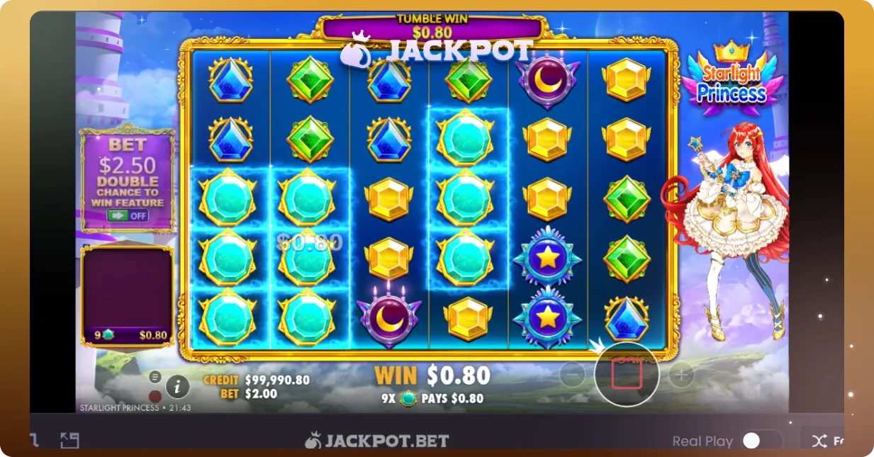 Starlight Princess key features