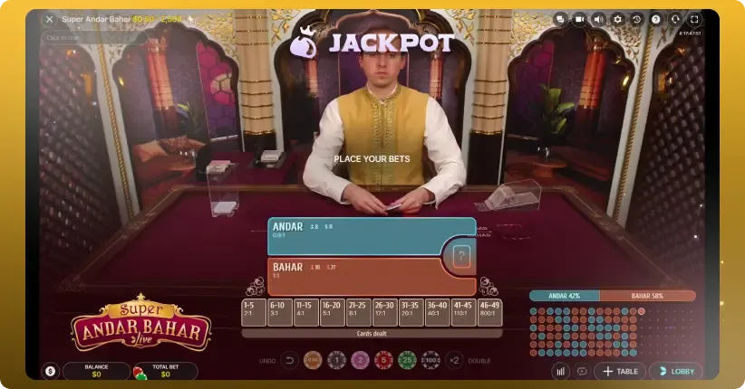 Super Andar Bahar key features