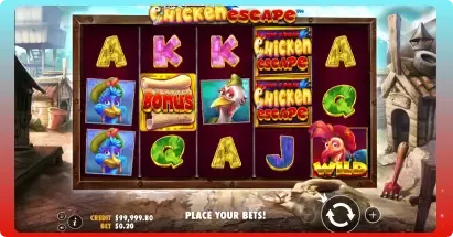 The Great Chicken Escape gameplay and key features
