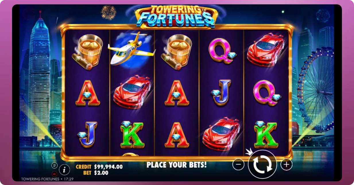 Towering Fortunes key features