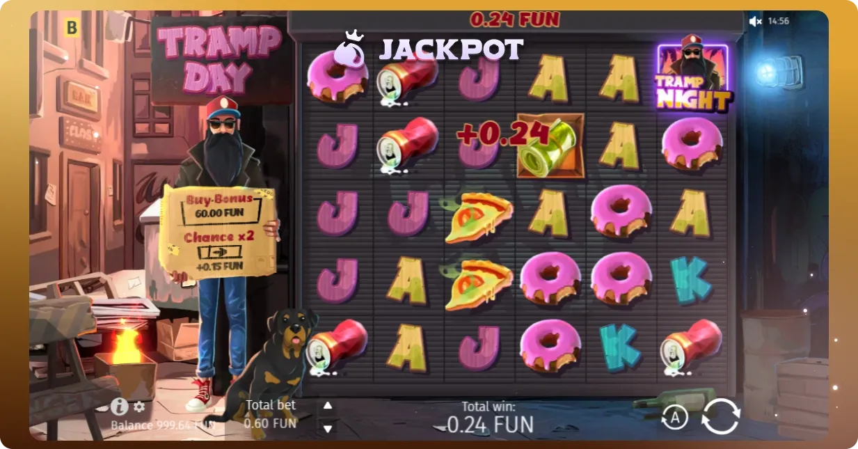 Tramp Day key features