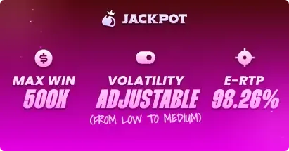 Game volatility, max win RTP