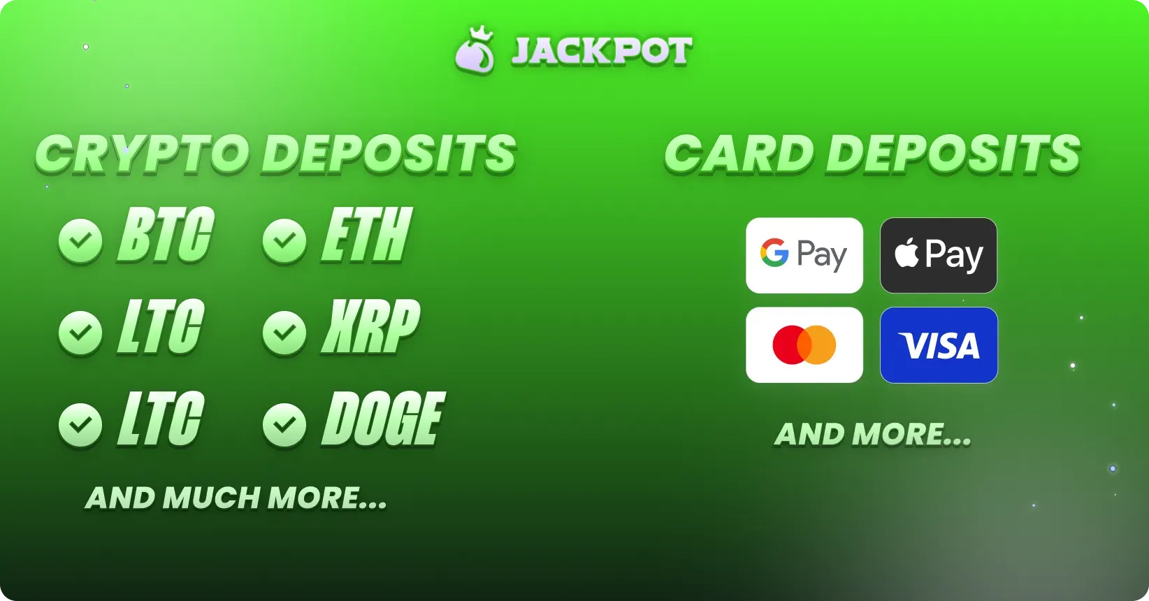 Voodoo Magic payment methods