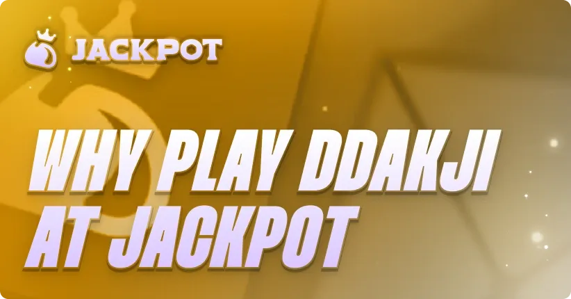 Why play Ddakji at Jackpot