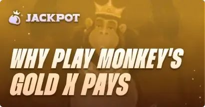 Why play Monkey Gold XPays at Jackpot