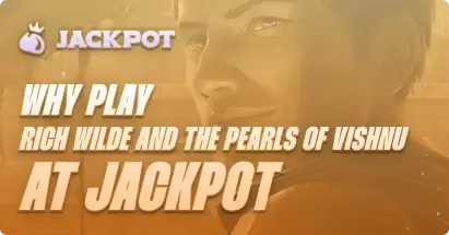 How to play Rich Wilde and the Pearls of Vishnu at Jackpot.bet