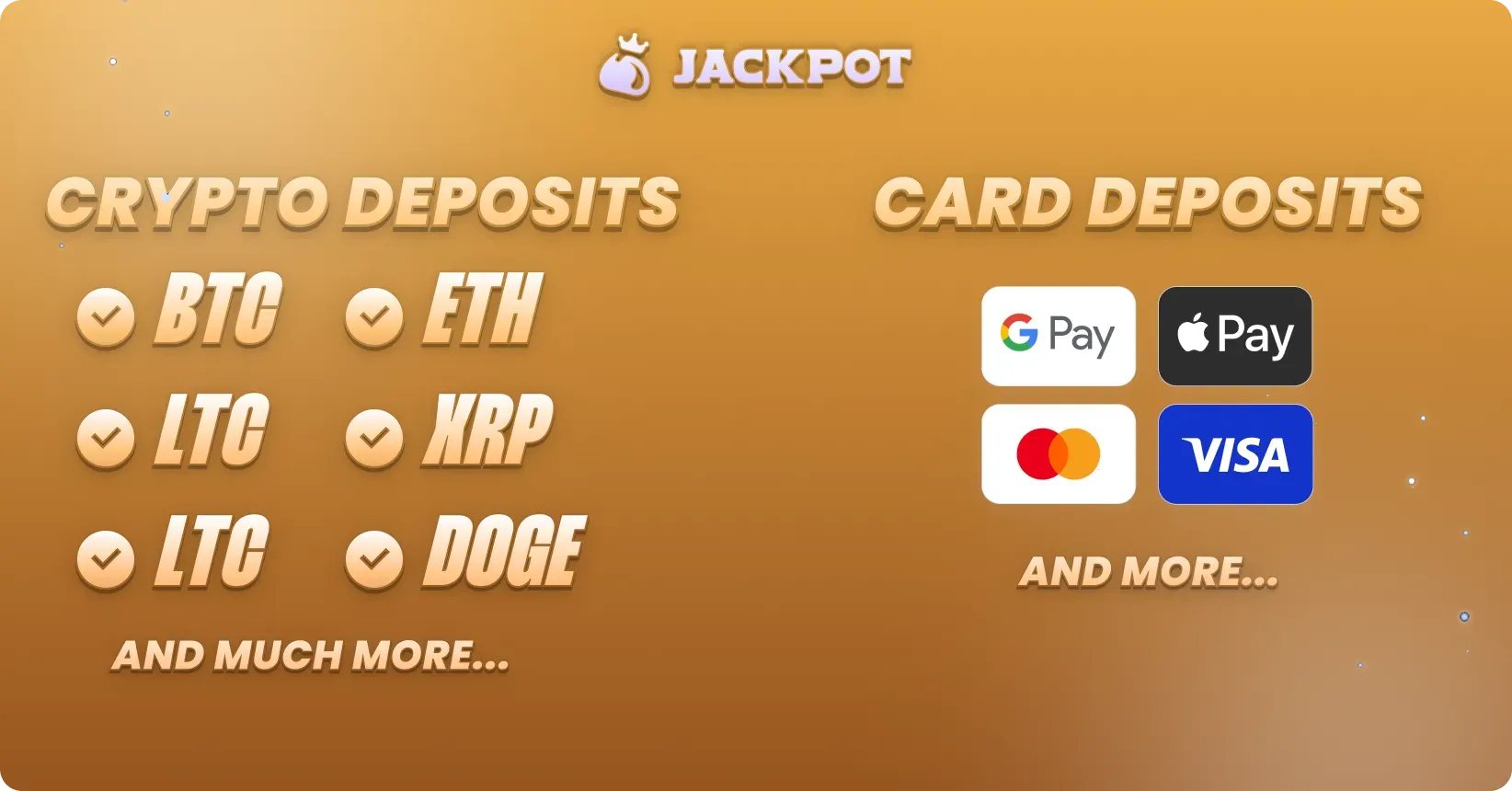 Wild Depths payment methods