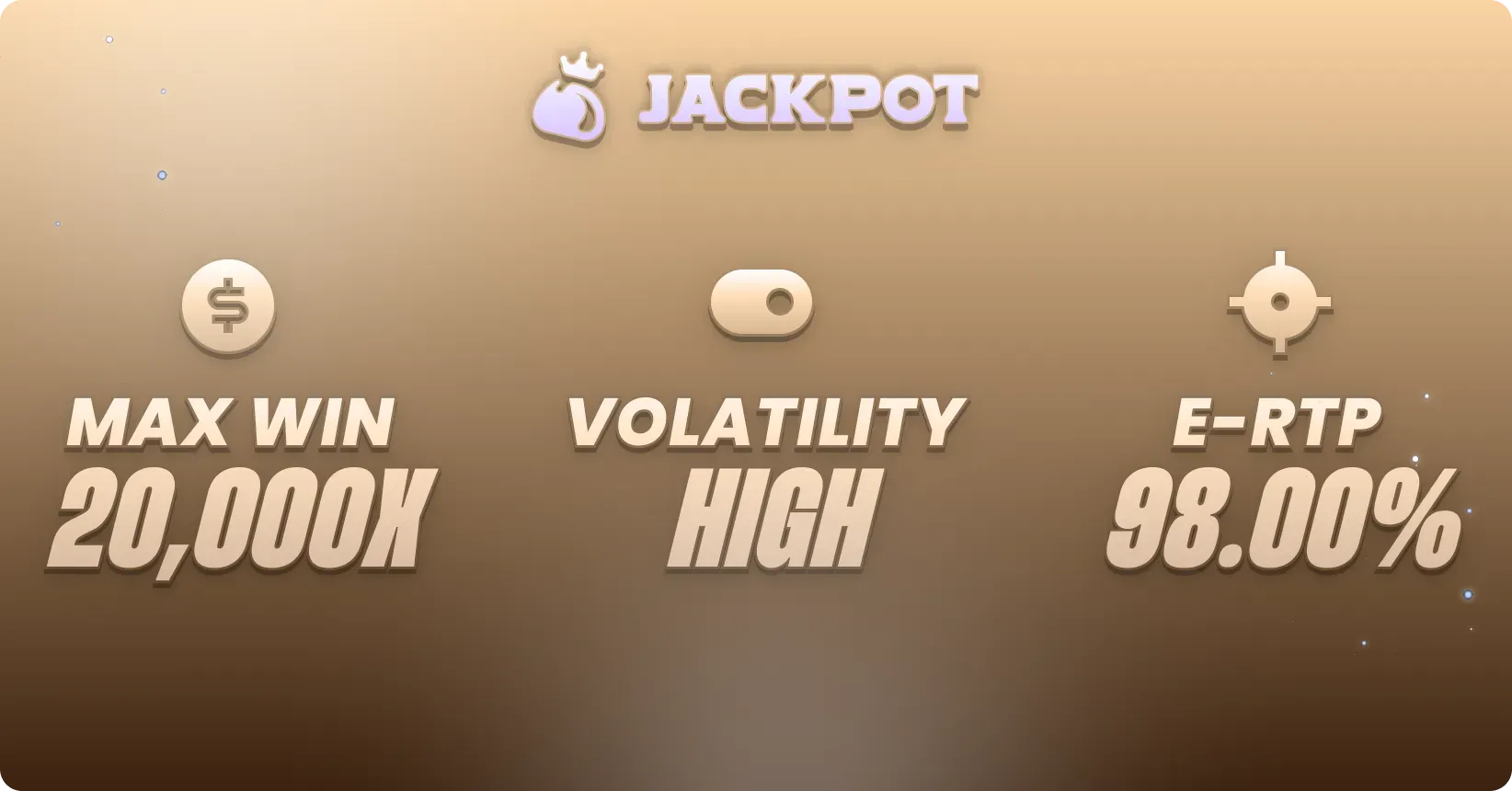 Game volatility, max win RTP