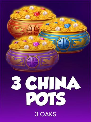 3 China Pots