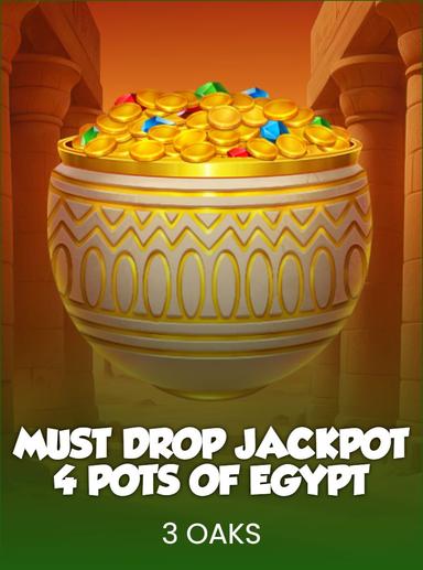 Must Drop JACKPOT 4 Pots of Egypt