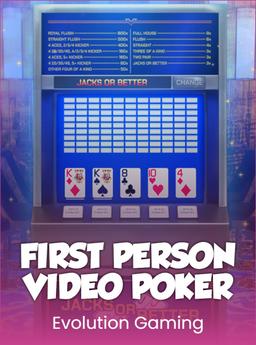 First Person Video Poker
